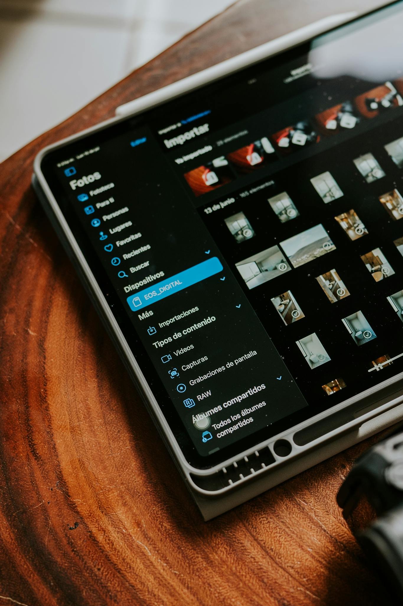 A laptop with a camera on it